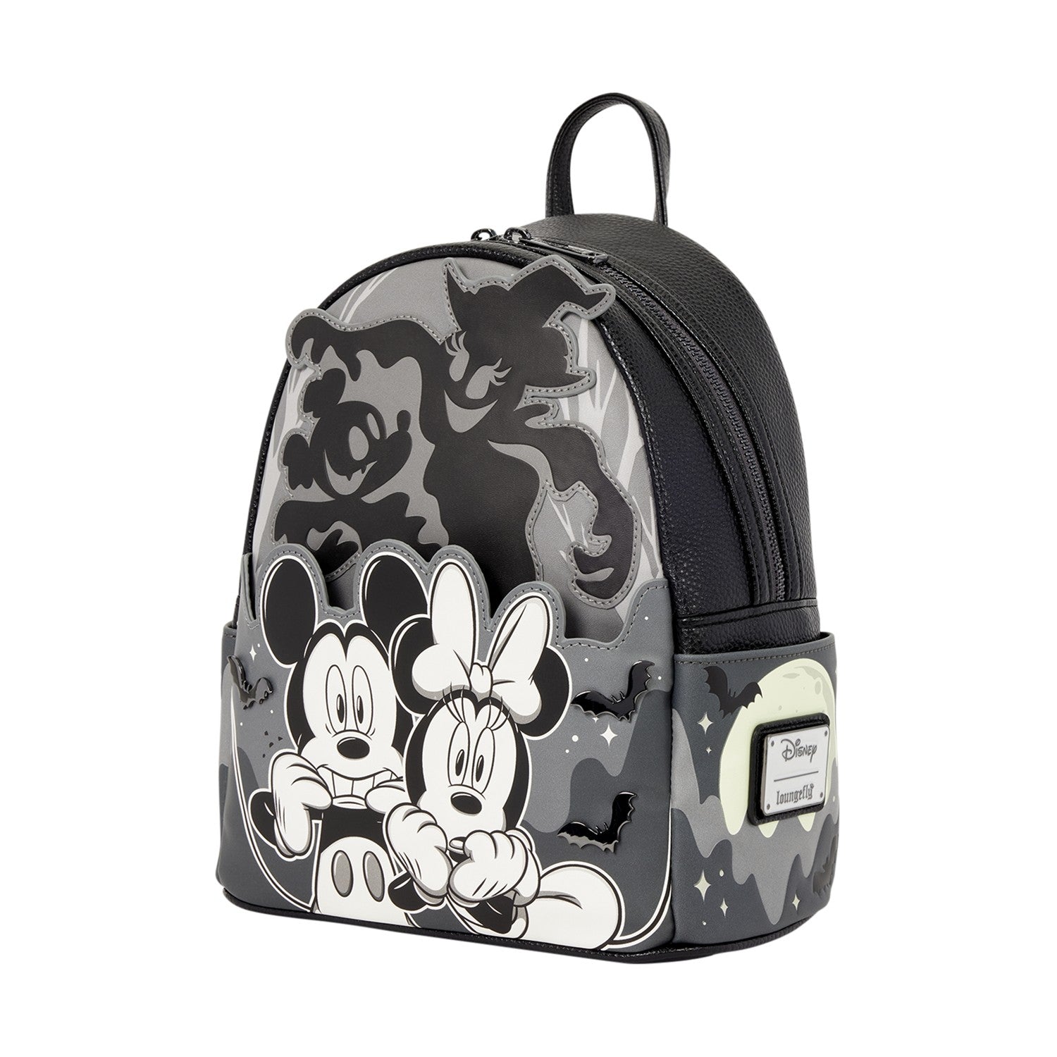 Loungefly Disney Mickey & Minnie Ghost Light Up Mini Σακίδιο που Ανάβει (WDBK4679)