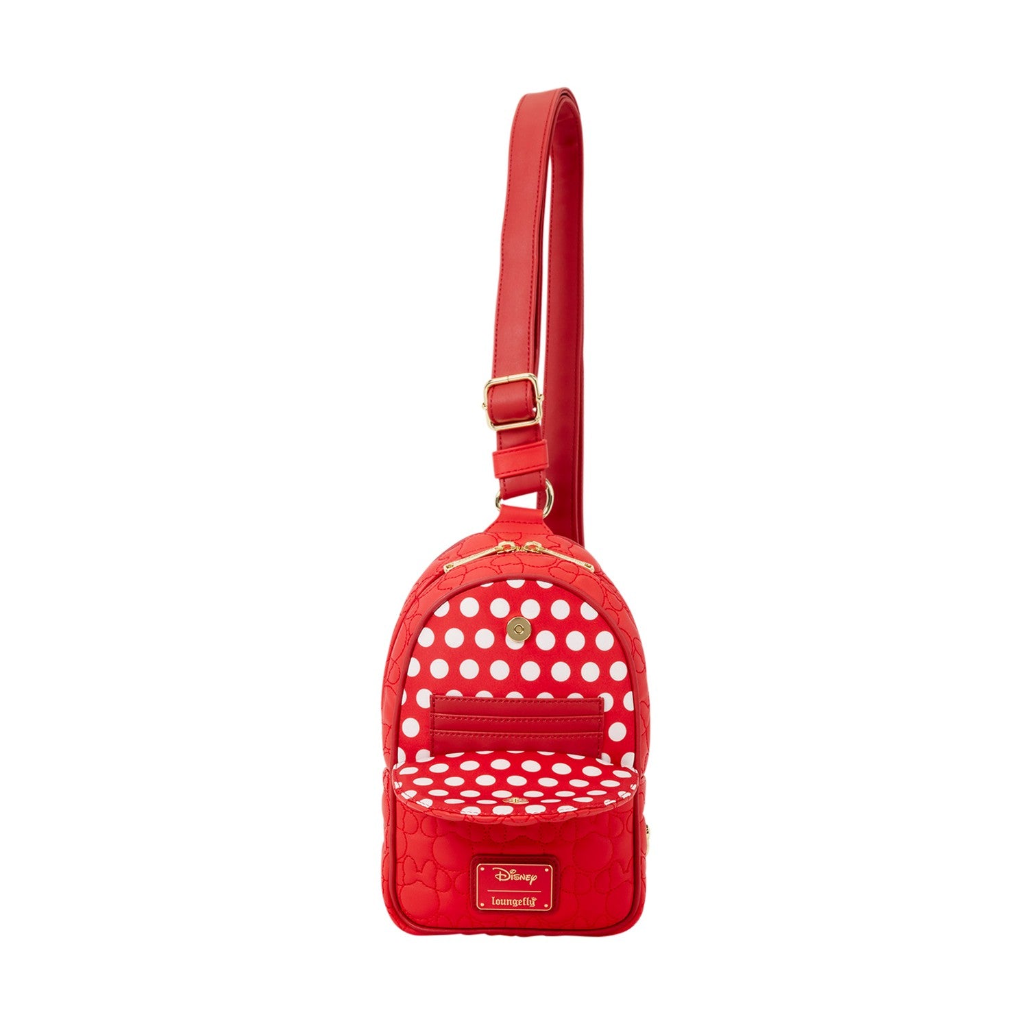 Loungefly Disney Minnie Μετατρέψιμη Τσάντα Χιαστί (WDTB3546)