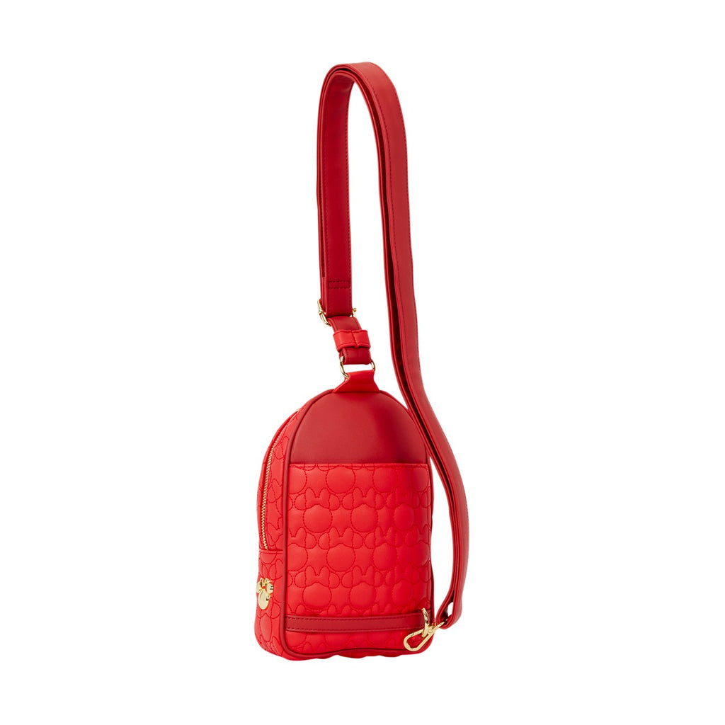 Loungefly Disney Minnie Μετατρέψιμη Τσάντα Χιαστί (WDTB3546)