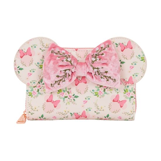 Loungefly Disney: Minnie Mouse - Floral Zip Around Wallet (WDWA3507)