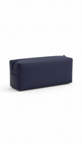 Midnight Indigo Pencil Case With Pop Zipper