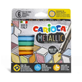 ΜΑΡΚΑΔΟΡΟΙ CARIOCA METALLIC 6 ΧΡΩΜΑΤΩΝ