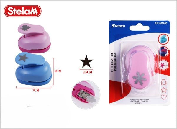 Perforatore Stelam – Σχέδια Καρδιά, Αστέρι, Φύλλο & Χιονονιφάδα