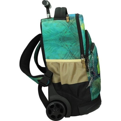 ΤΣΑΝΤΑ ΣΧΟΛΙΚΗ STREET TROLLEY DINOSAUR 34x22x45 cm (με εργονομική πλάτη air system και σκληρό πάτο)