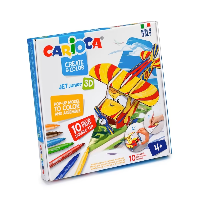 Σετ Ζωγραφικής Carioca Create & Color Jet Junior
