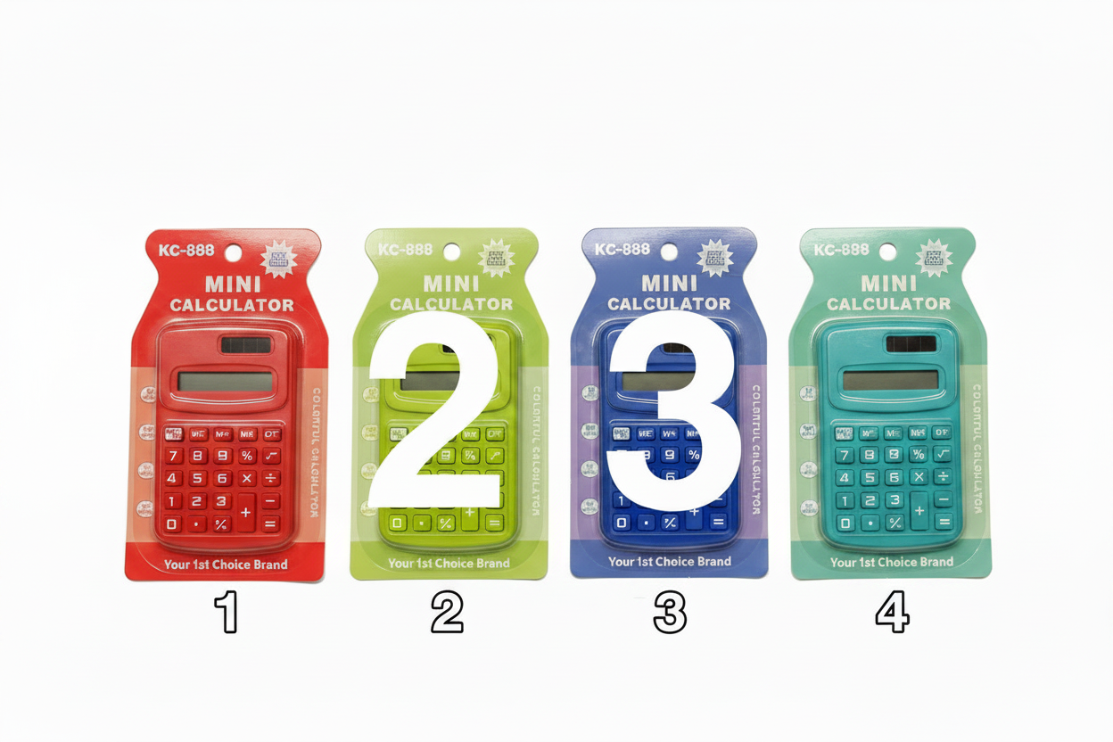 Mini Calculator KC-888 - 4 χρώματα