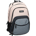 ΤΣΑΝΤΑ ΣΧΟΛΙΚΗ STREET IMPACT PEACH 30x20x48cm (με ορθοπεδική πλάτη-θήκη laptop)