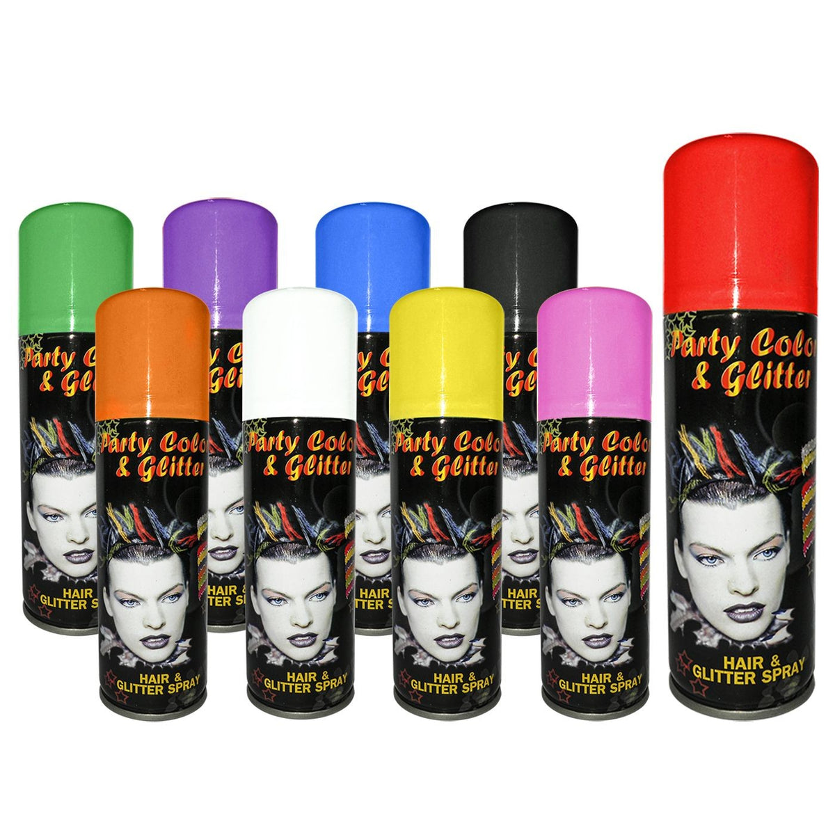 Σπρέι Μαλλιών Party Color & Glitter – Διάφορα Χρώματα