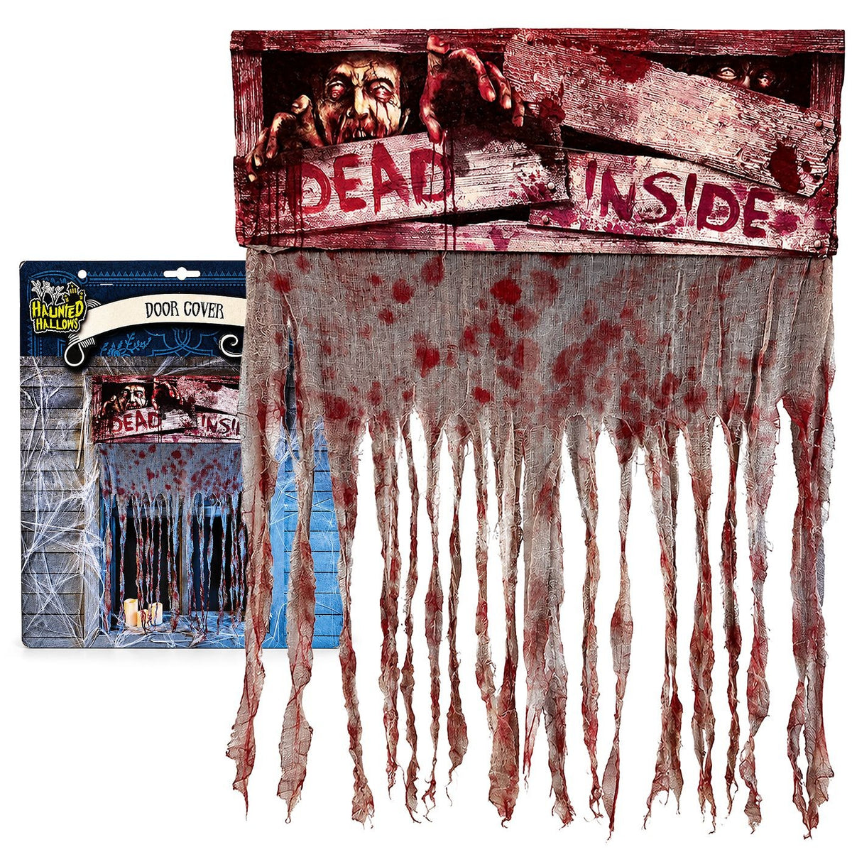 Διακοσμητική Κουρτίνα Πόρτας Halloween Dead Inside