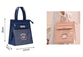 Τσάντα Φαγητού Bento Bag - μπλε και ροζ