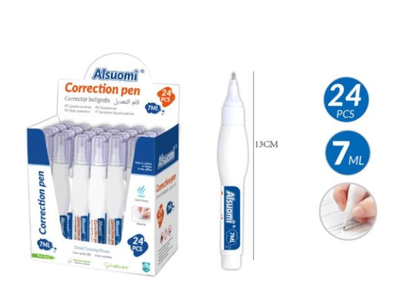 Συσκευασία με 24 διορθωτικά στυλό 7ml