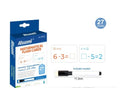 Κάρτες μαθηματικών Flash Cards αφαίρεσης 27 φύλλα με μαρκαδόρο